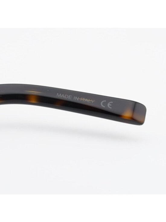 Saint Laurent SL471 002 Eyeglasses Havana 53mm Square Frame main image 12